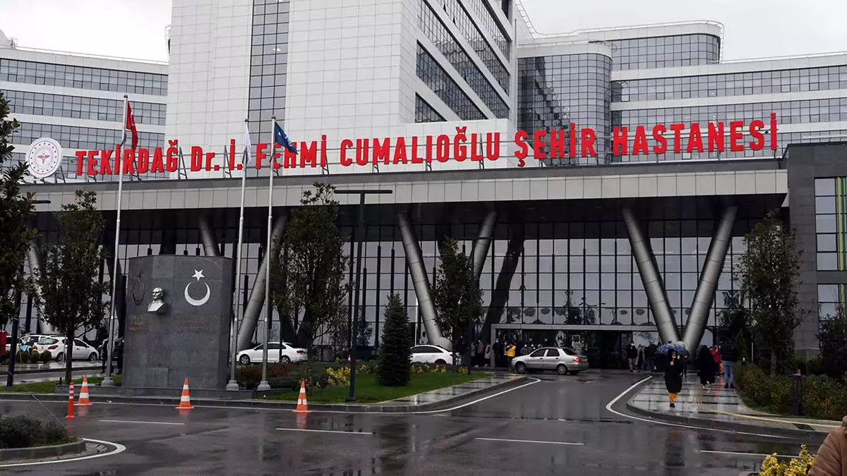 Tekirdağ şehir hastanesi'nde 800 yabancı hasta tedavi edildi