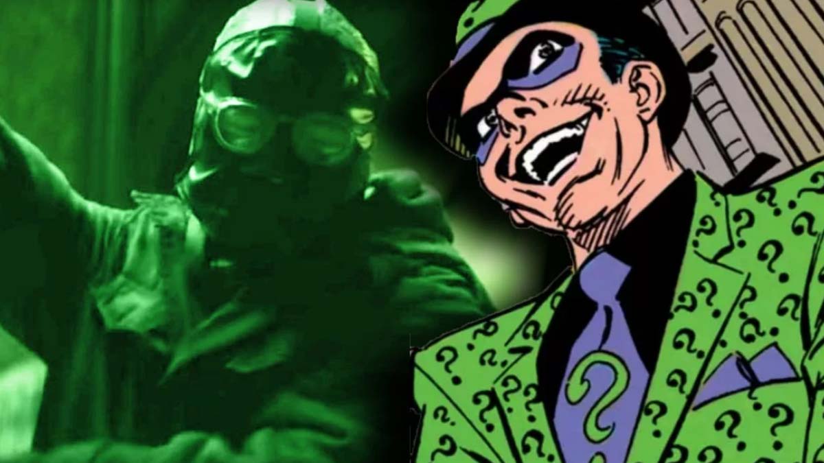 ''Gotham'' dizisindeki The Riddler karakteri"