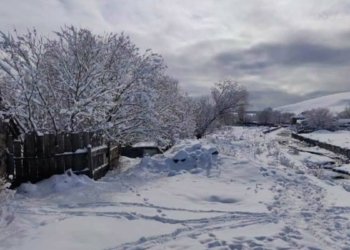 Göle sıfırın altında 30 dereceyi gördü