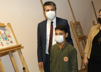 Pandemiden böyle korunuyorum yarışmasında 1. oldu