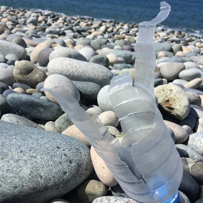 Karadeniz sahillerinde plastik kirliliği