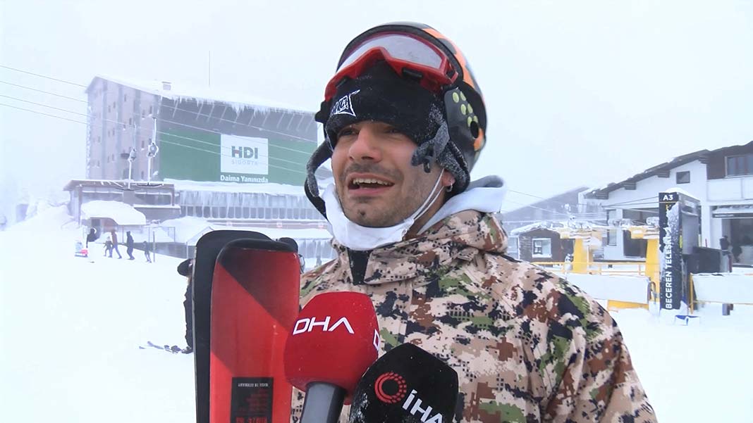 Uludağ'da sezon açıldı pistler doldu