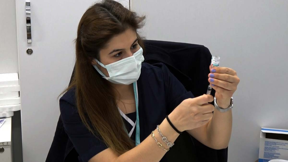 Mersin'de Turkovac uygulanmaya başladı