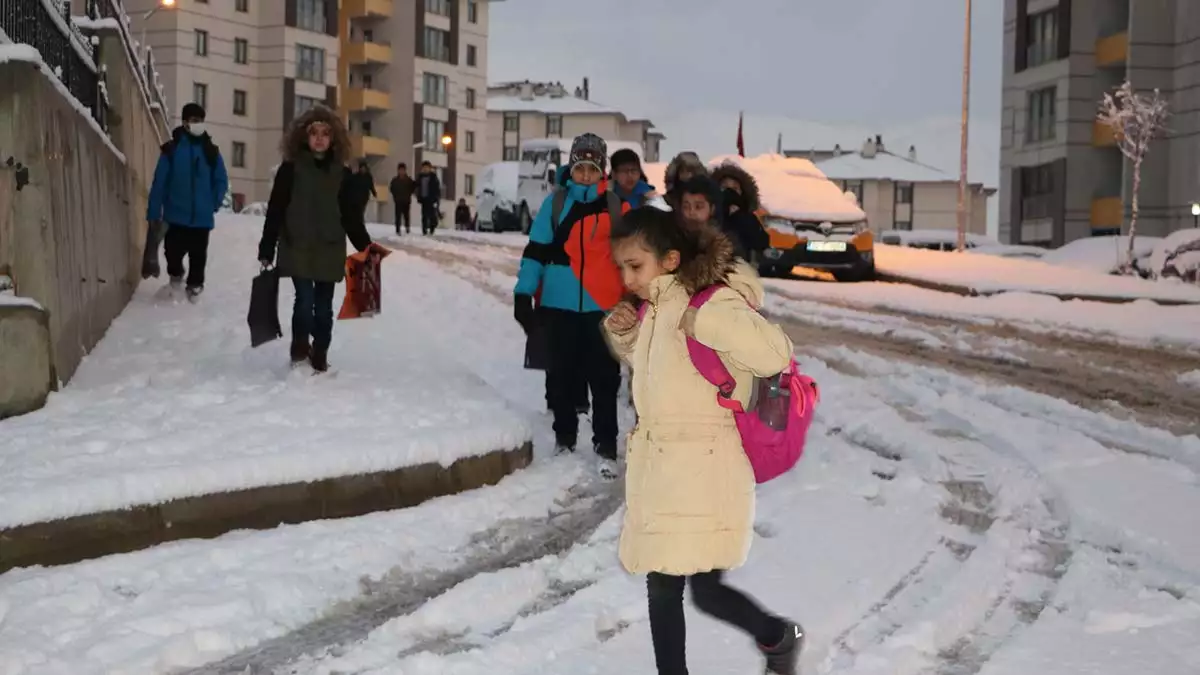 Yüksekova'da kar yağışı; 10 köy yolu kapandı