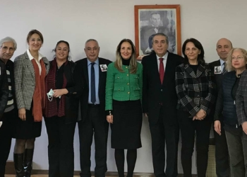 Aylin Nazlıaka SDD’yi ziyaret etti