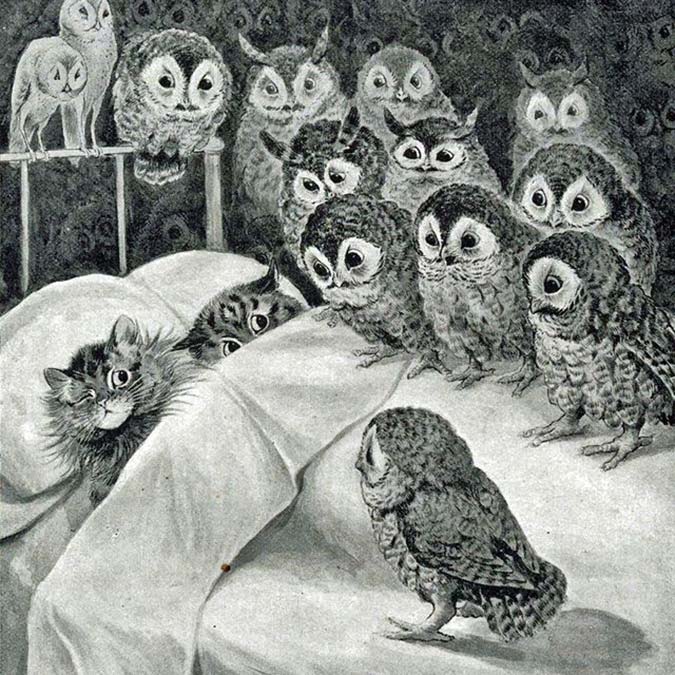 Şizofrenik Ressamın Çarpıcı Tablosu: Kedinin Kabusu