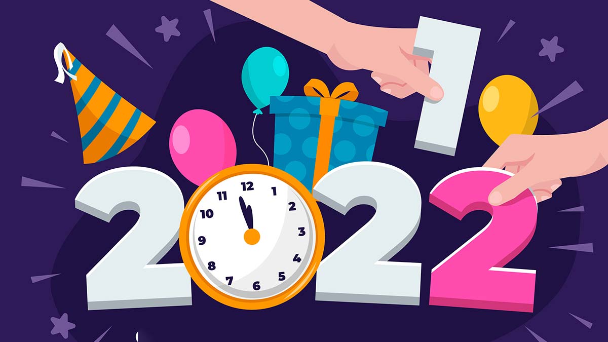 Güle güle 2021 hoşgeldin 2022