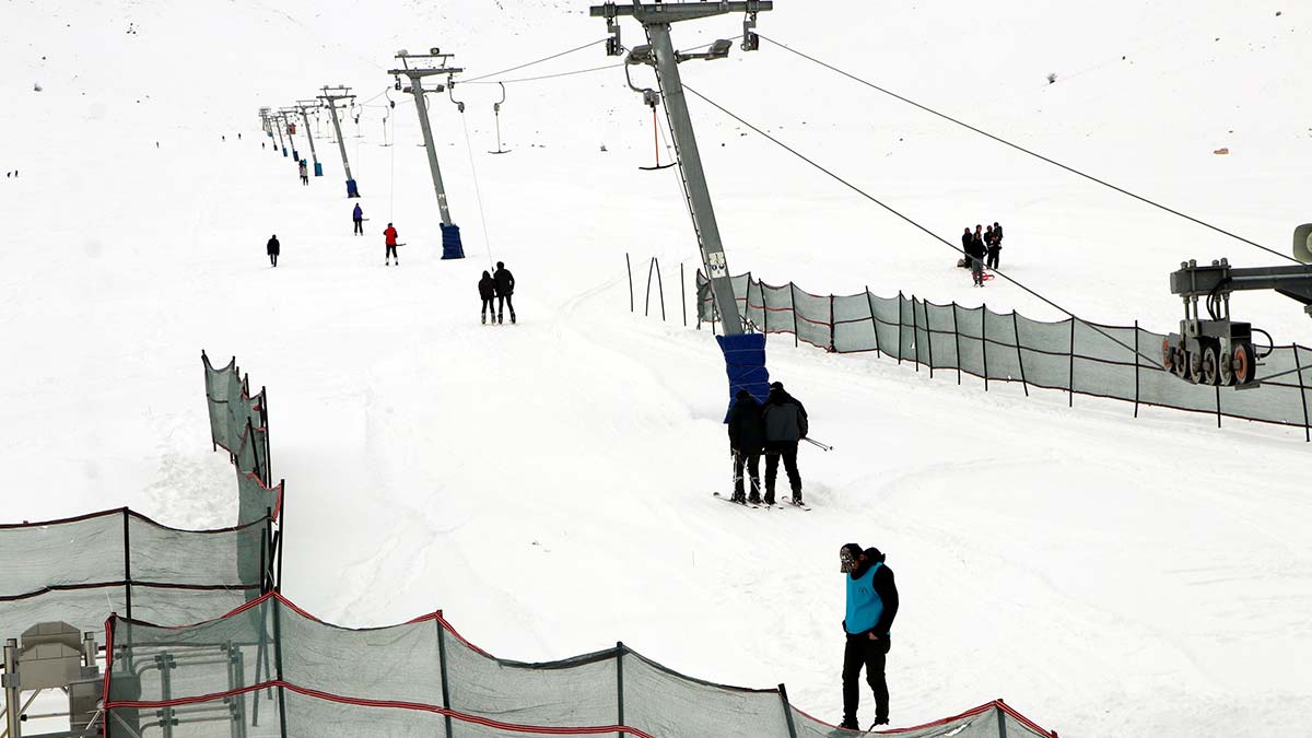 Abalı Kayak Merkezi'nde sezon başladı