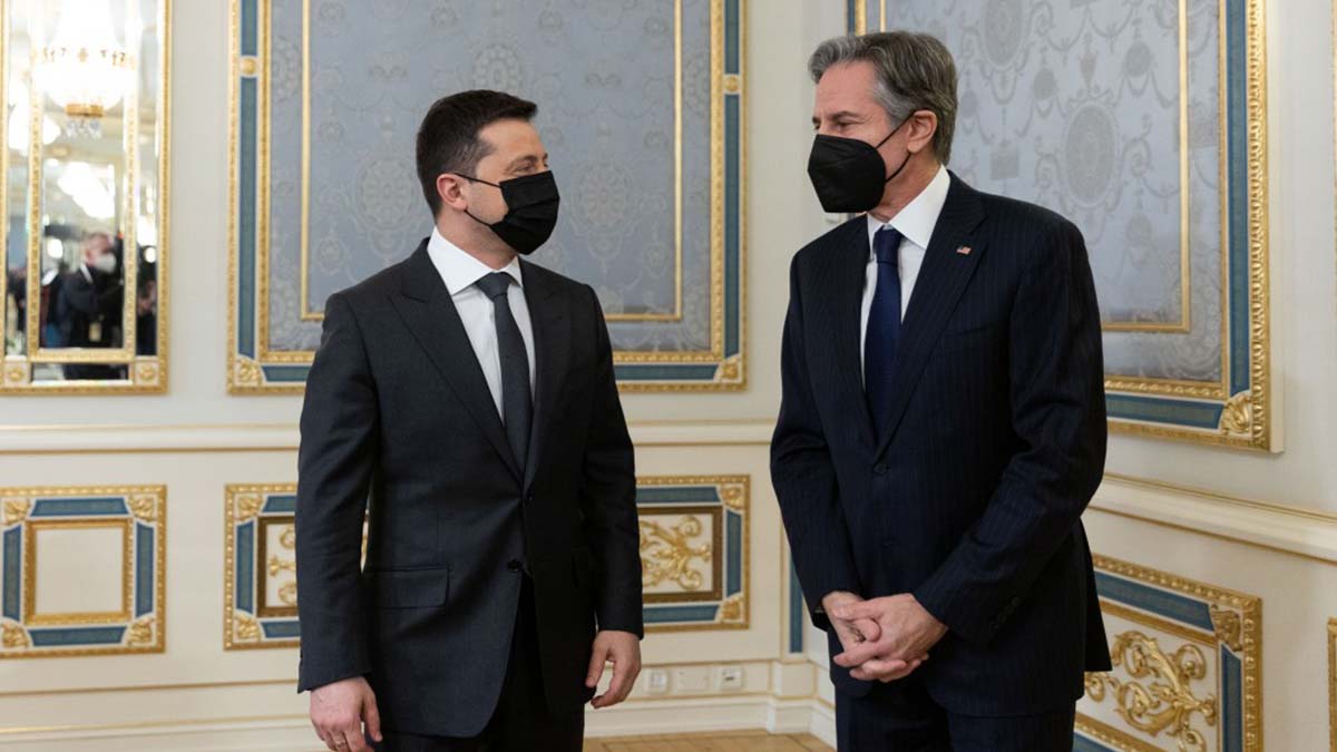 Blinken Ukrayna'daki temaslarını tamamladı