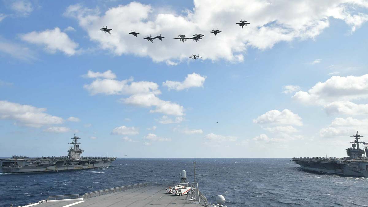 ABD ve Japonya ikili tatbikatının ardından 39 Çin savaş uçağı, Tayvan hava sahasında.