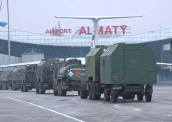 Almatı Havalimanı'na Rus birliklerinin gelişi devam ediyor