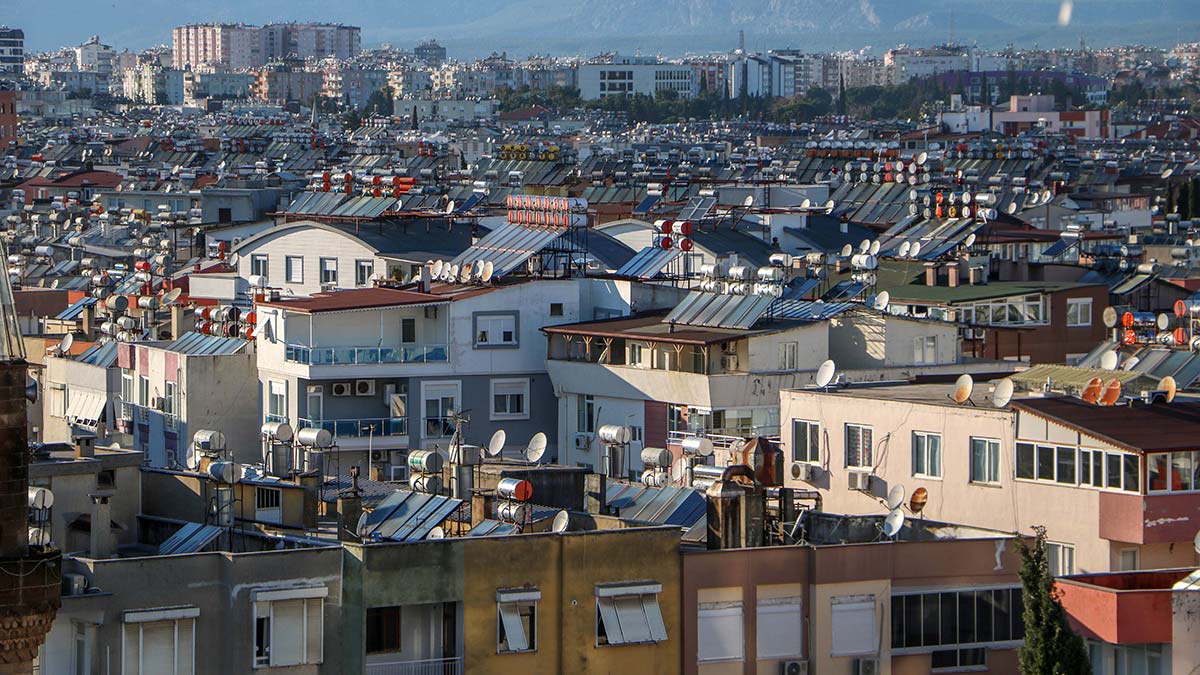 Antalya'daki betonlaşma hızı belgelendi