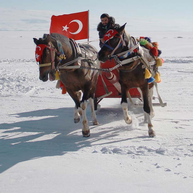 Çıldır Gölü'nde drift