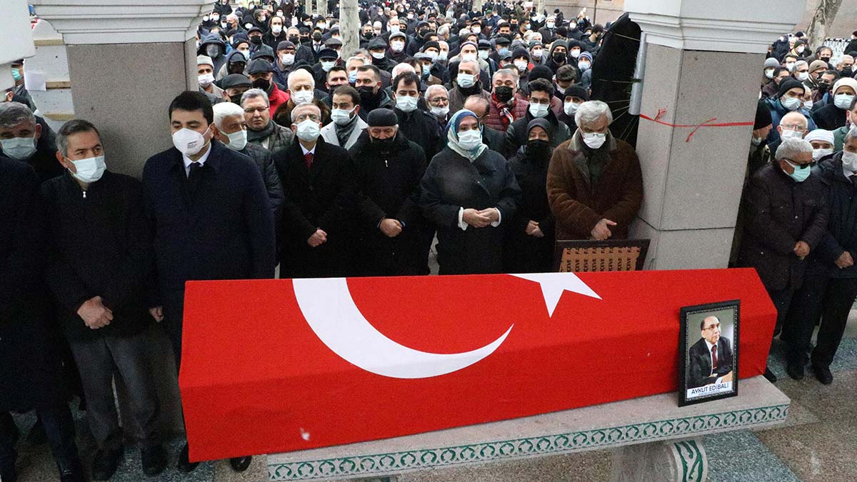 Aykut Edibali için cenaze töreni düzenlendi