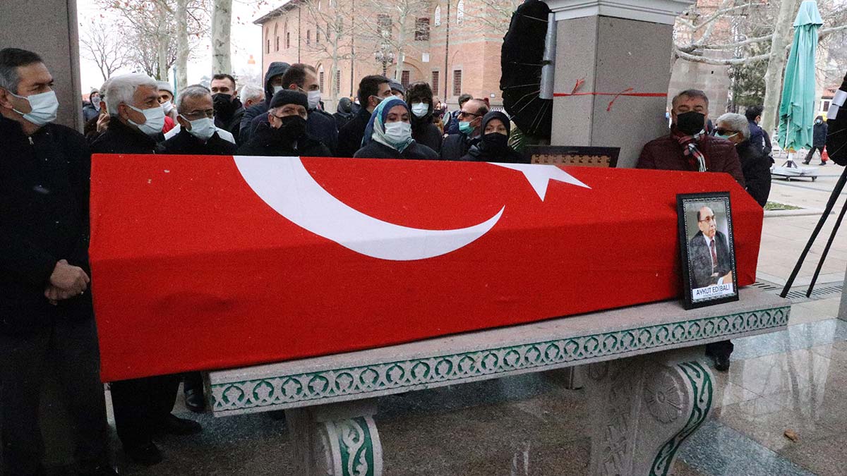Aykut Edibali için cenaze töreni düzenlendi