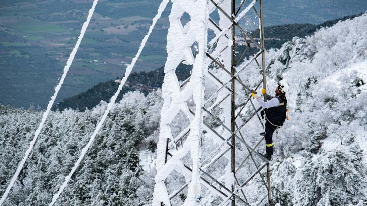 Kesintisiz enerji için sahada çalışmalar sürüyor