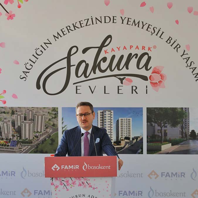 Kayapark Sakura Evleri'nin tanıtımı yapıldı