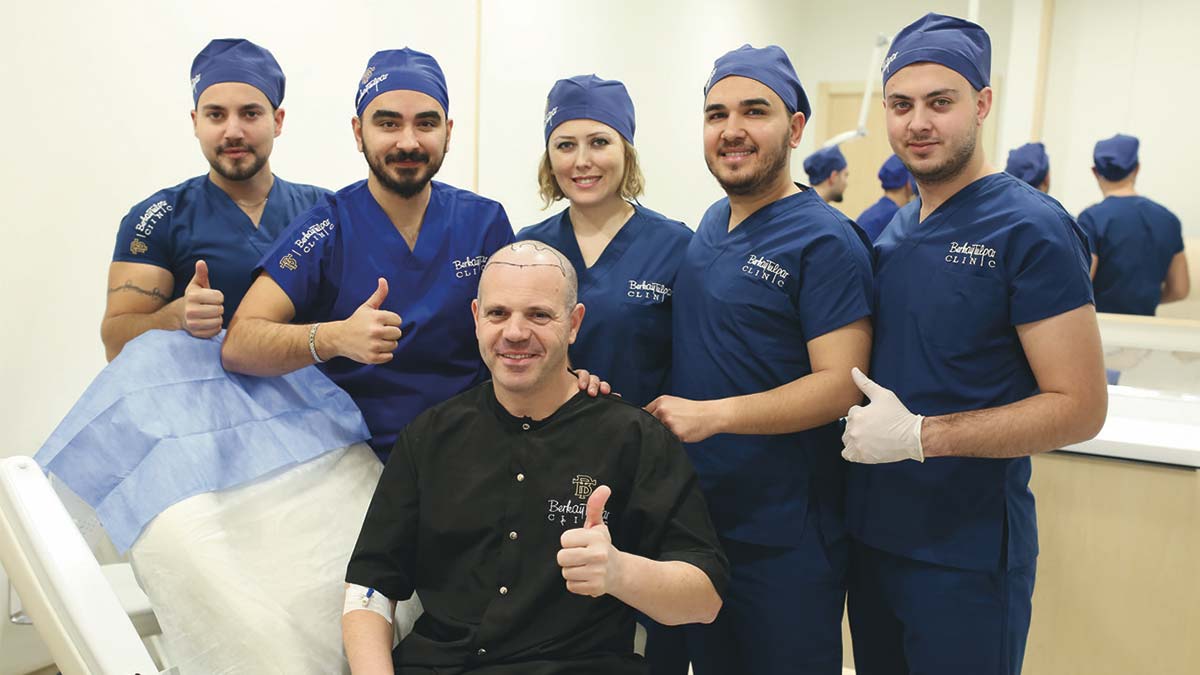 Saç ekimi tedavilerinde iyileşme süreci 3 gün