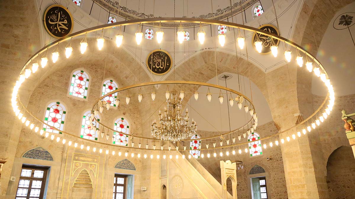 Tekeli Mehmet Paşa Camisi'nde restorasyon tamamlandı