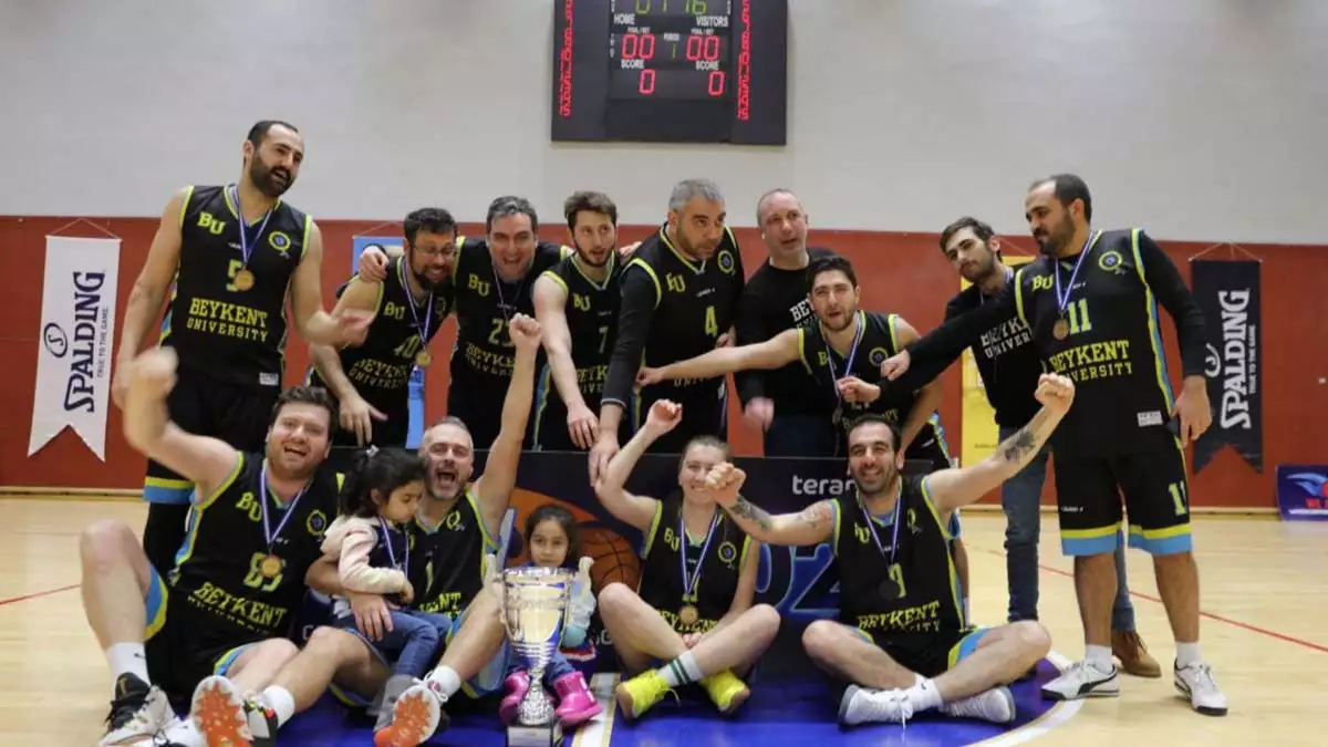 Beykent üniversitesi kurumsal basketbol ligi'ni 3’üncü tamamladı