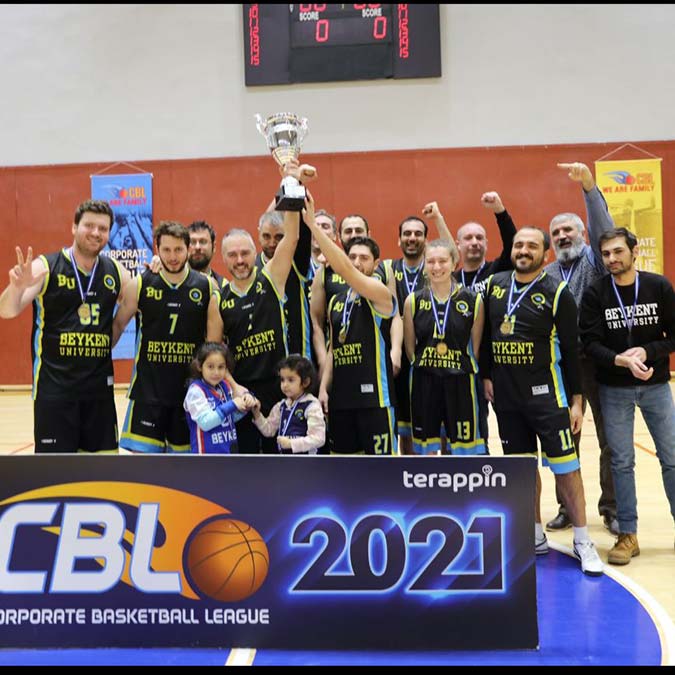 Beykent Üniversitesi Kurumsal Basketbol Ligi'ni 3’üncü tamamladı