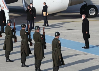 Erdoğan Arnavutluk'a gitti