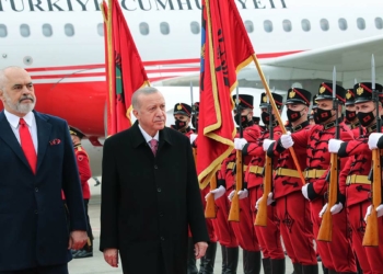 Cumhurbaşkanı Erdoğan Arnavutluk'ta
