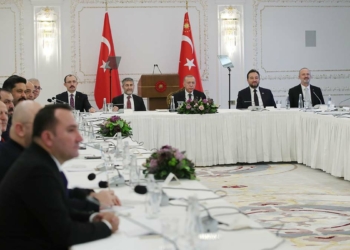 Cumhurbaşkanı Erdoğan MÜSİAD heyetini kabul etti