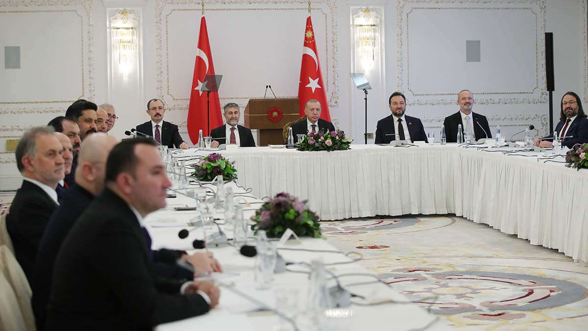 Cumhurbaşkanı Erdoğan MÜSİAD heyetini kabul etti