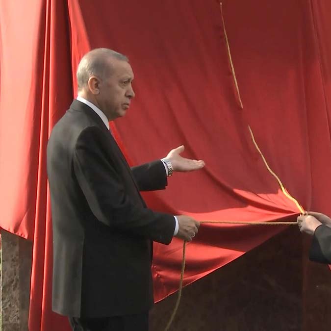 Erdoğan, Türkiye-Arnavutluk Deprem Konutları Töreni'ne katıldı