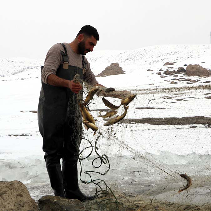 Eskimo usulü balık avı