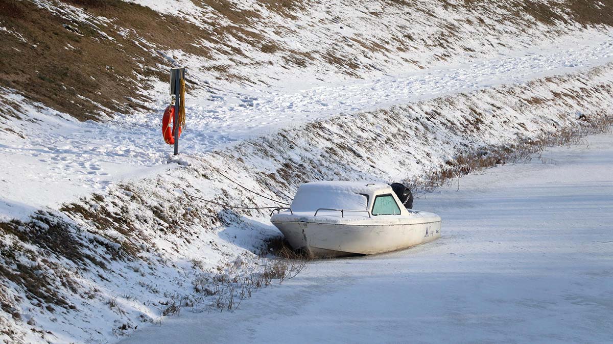 Eskişehir buz kesti