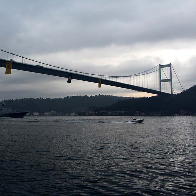 Fransız savaş gemisi Karadeniz'den ayrıldı