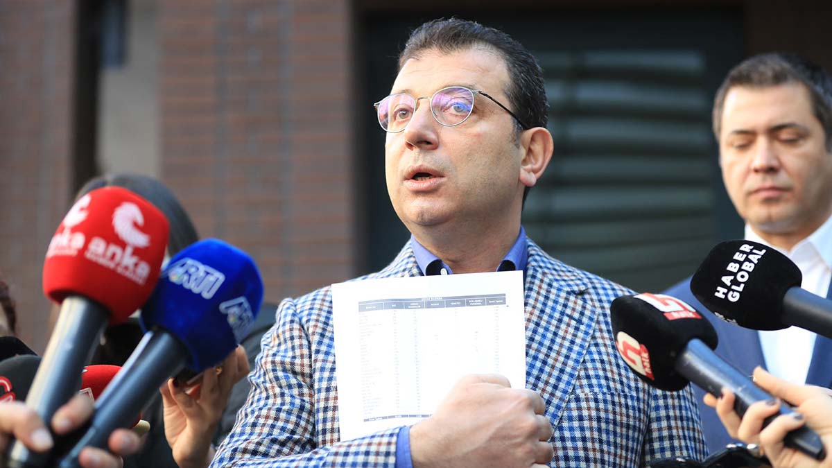 İmamoğlu'ndan suç duyurusu