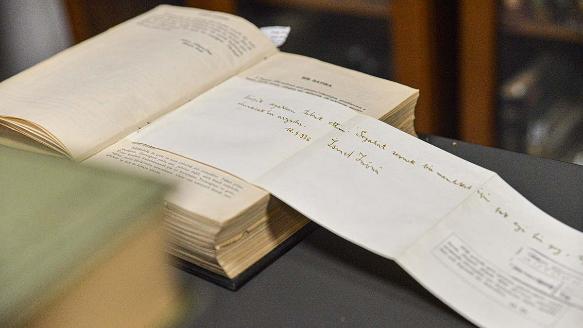 İsmet İnönü'nün notu kitaptan çıktı