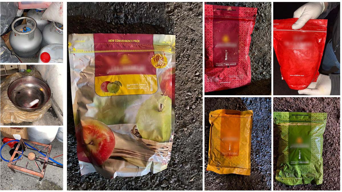 Sancaktepe’de kaçak nargile tütünü operasyonu