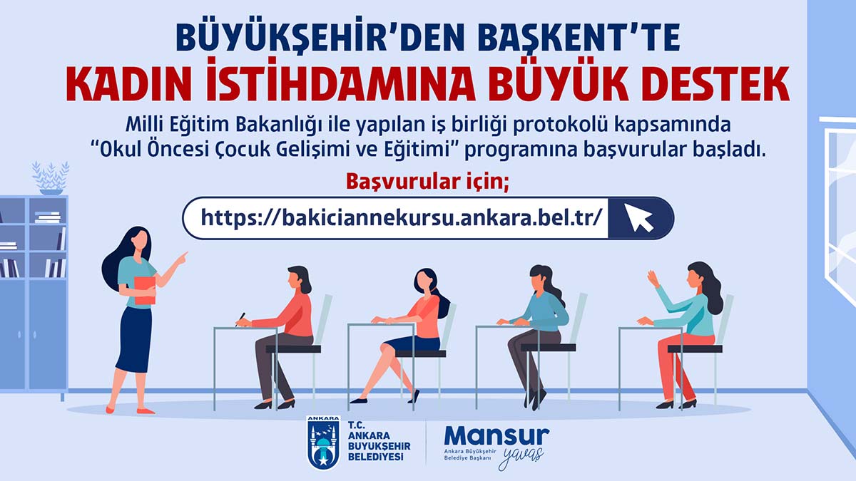 Büyükşehir'den Okul Öncesi Çocuk Gelişimi Eğitimi