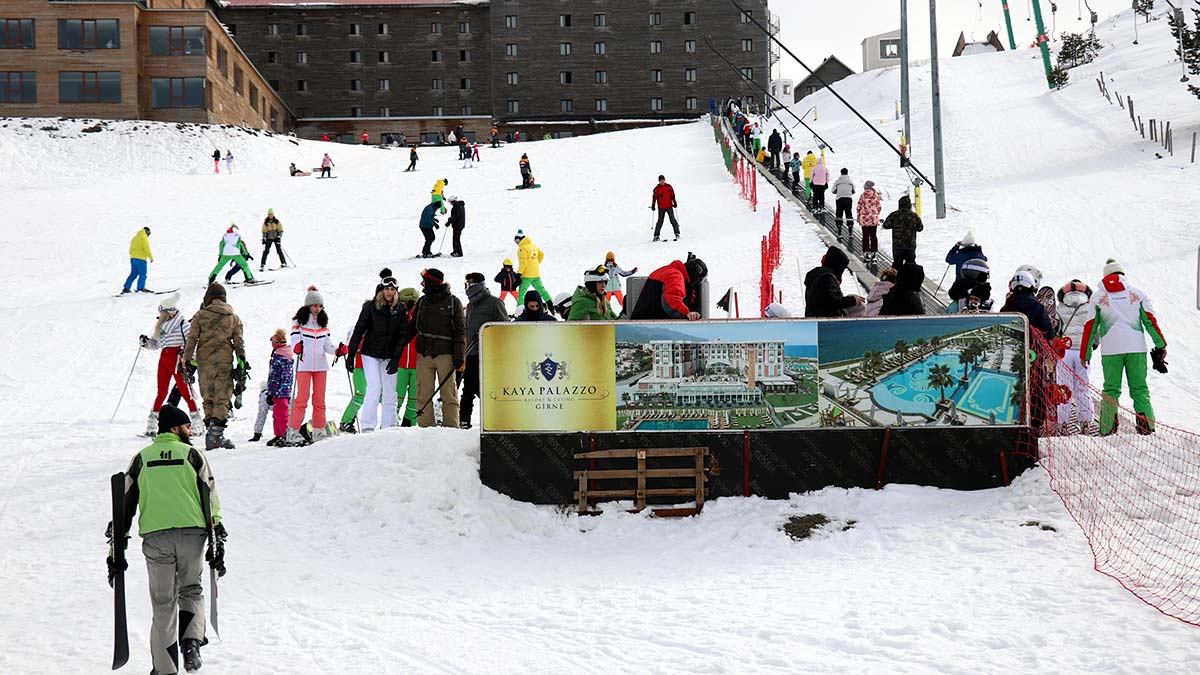 Kartalkaya'ya hafta sonu ilgisi