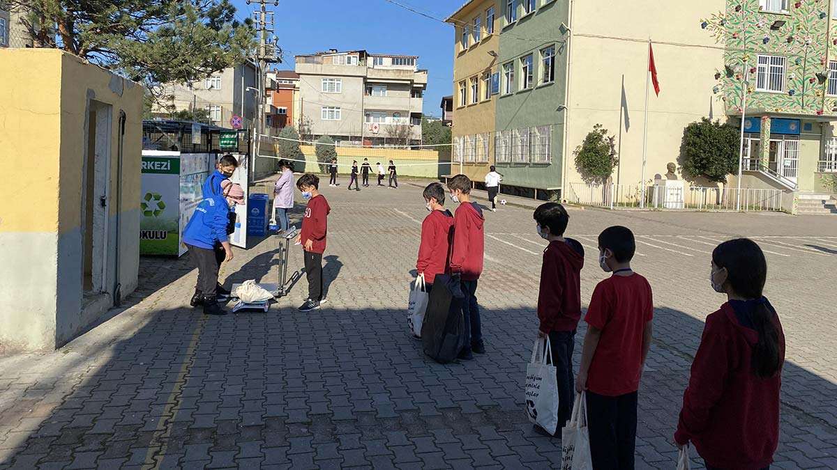 Geri dönüşüm kampanyasına yoğun ilgi