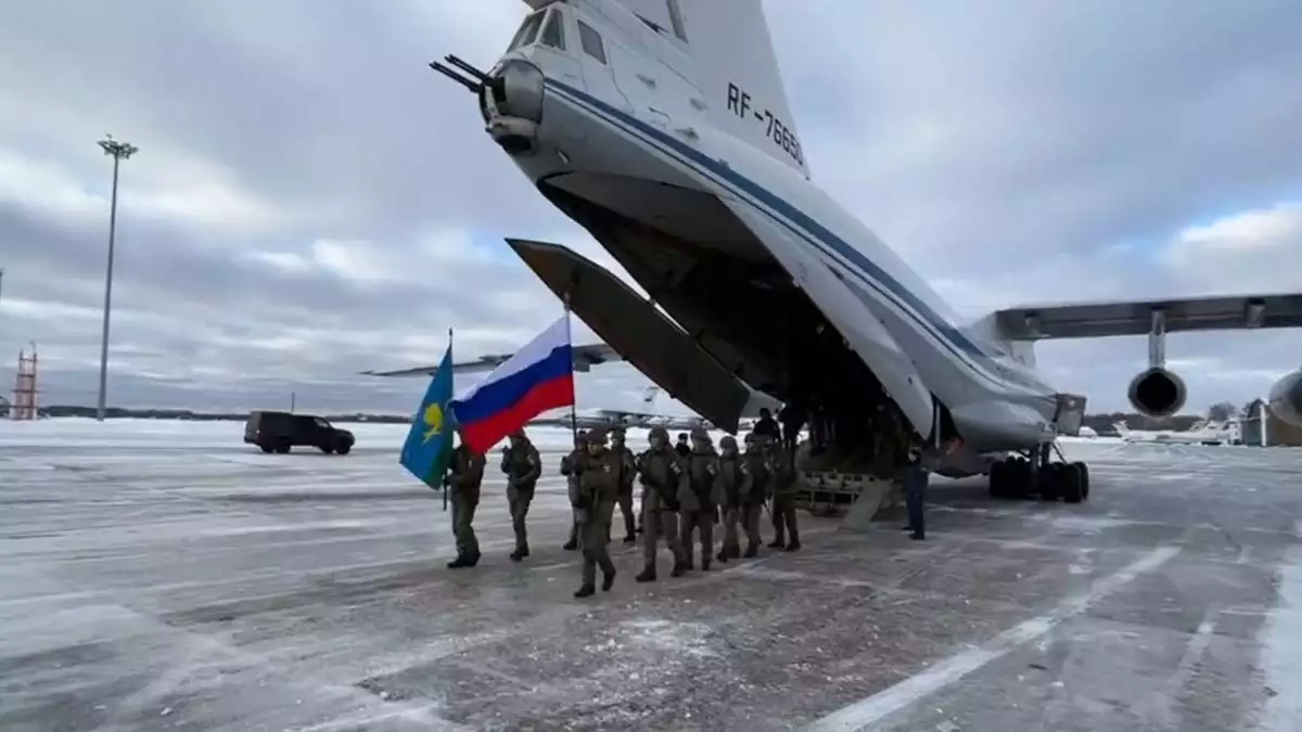Rusya barışı koruma birimleri kazakistan'dan ayrıldı