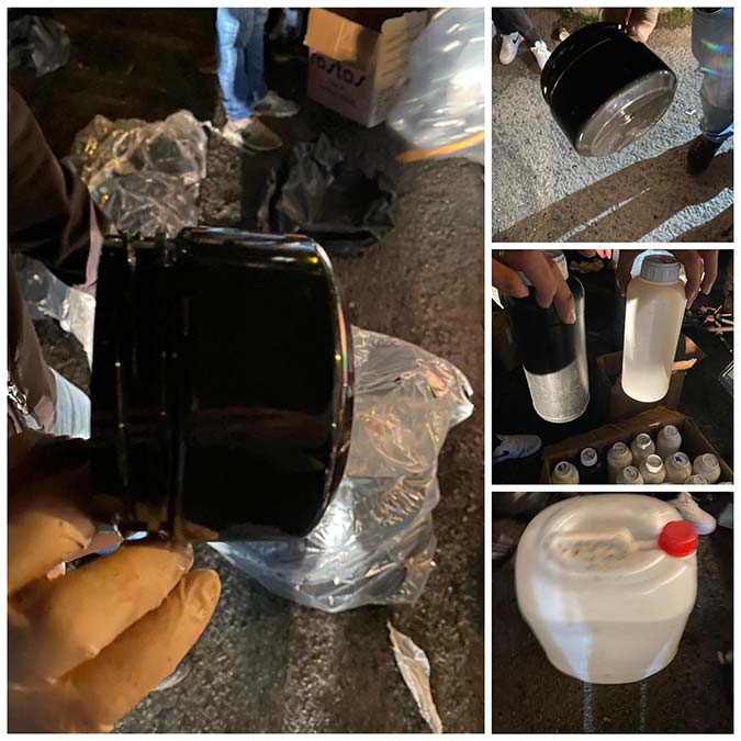 Sancaktepe’de kaçak nargile tütünü operasyonu 