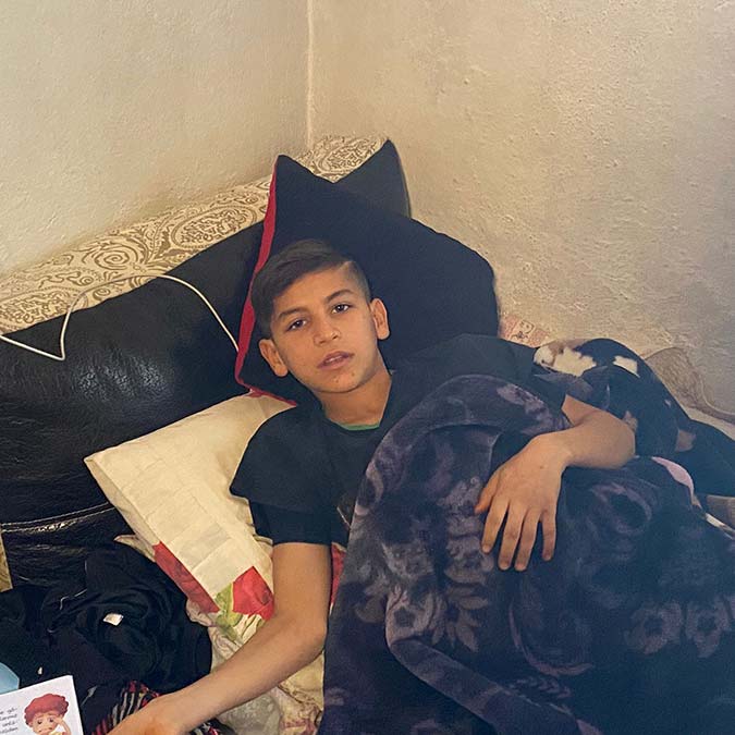 Köpeklerin saldırısına uğrayan Ramazan taburcu edildi