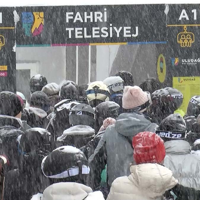 Uludağ'da sömestir yoğunluğu başladı