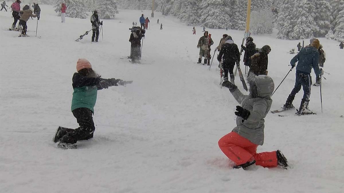 Bursa Uludağ'da sömestir yoğunluğu