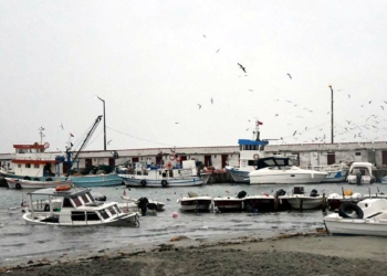 Tekirdağ'da kar yağışı ve fırtına
