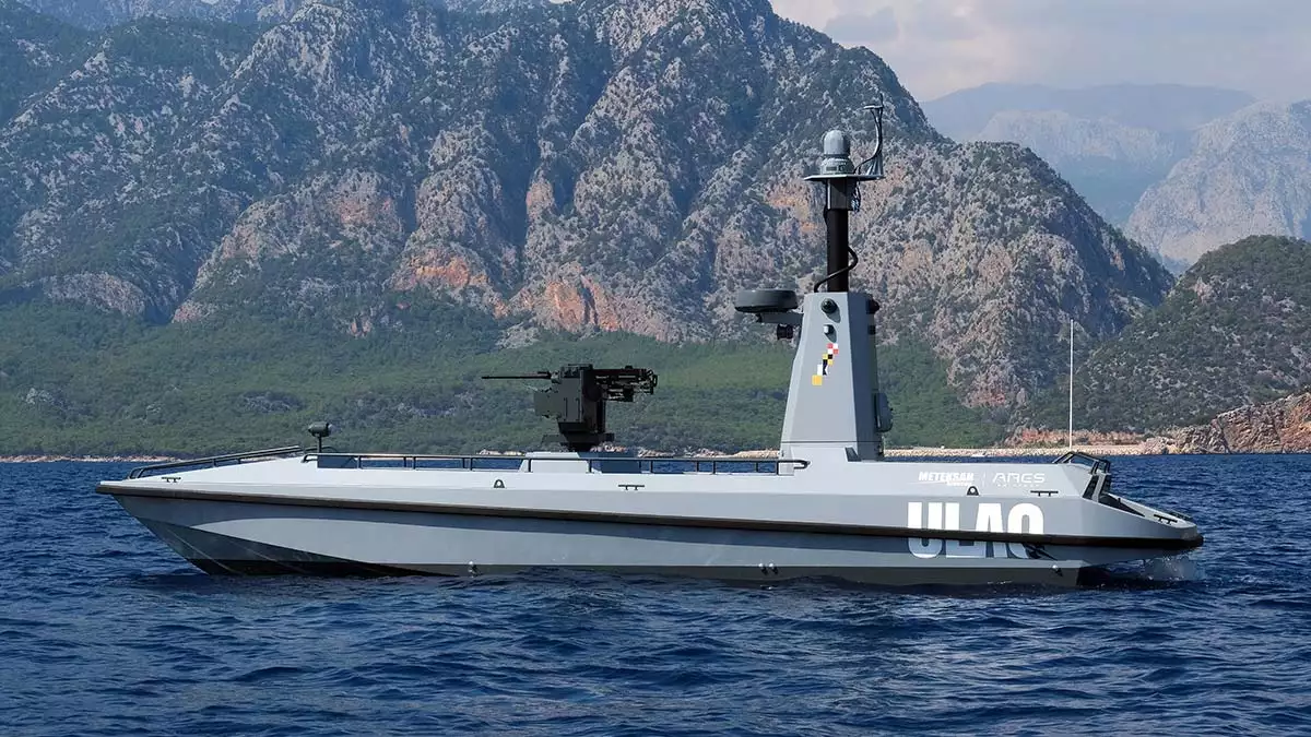 Antalya'da ares tersanesi ve meteksan savunma firmalarının ortak projesi olarak üretilen türkiye'nin ilk silahlı i̇nsansız deniz aracı (si̇da) olan ulaq'ın yeni silah sistemiyle atış testleri tamamlandı.
