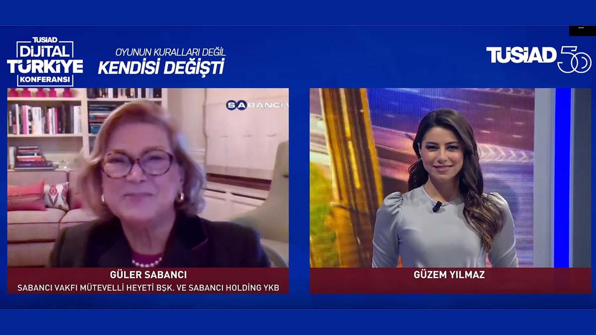 TÜSİAD tarafından bu yıl ikincisi düzenlenen “Dijital Türkiye Konferansı” online olarak başladı.