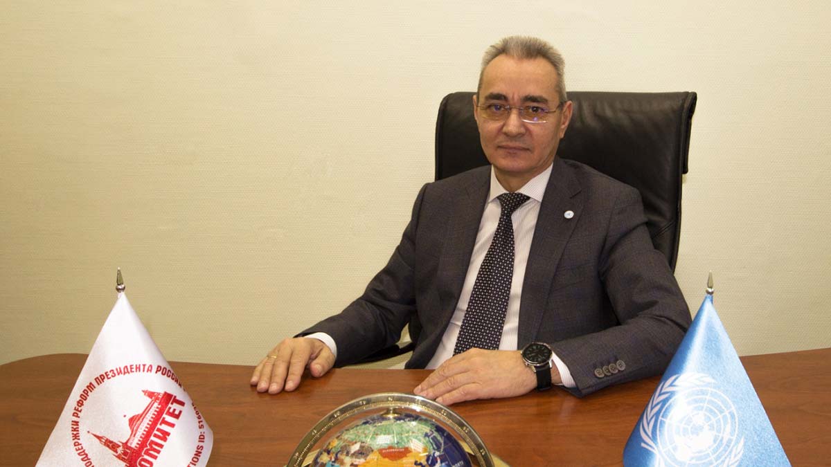 Marat Mirzaevich Galimov ULUSKON'a atandı