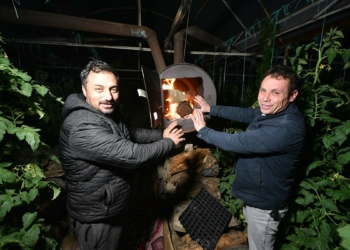 Antalya'da zirai don nöbeti