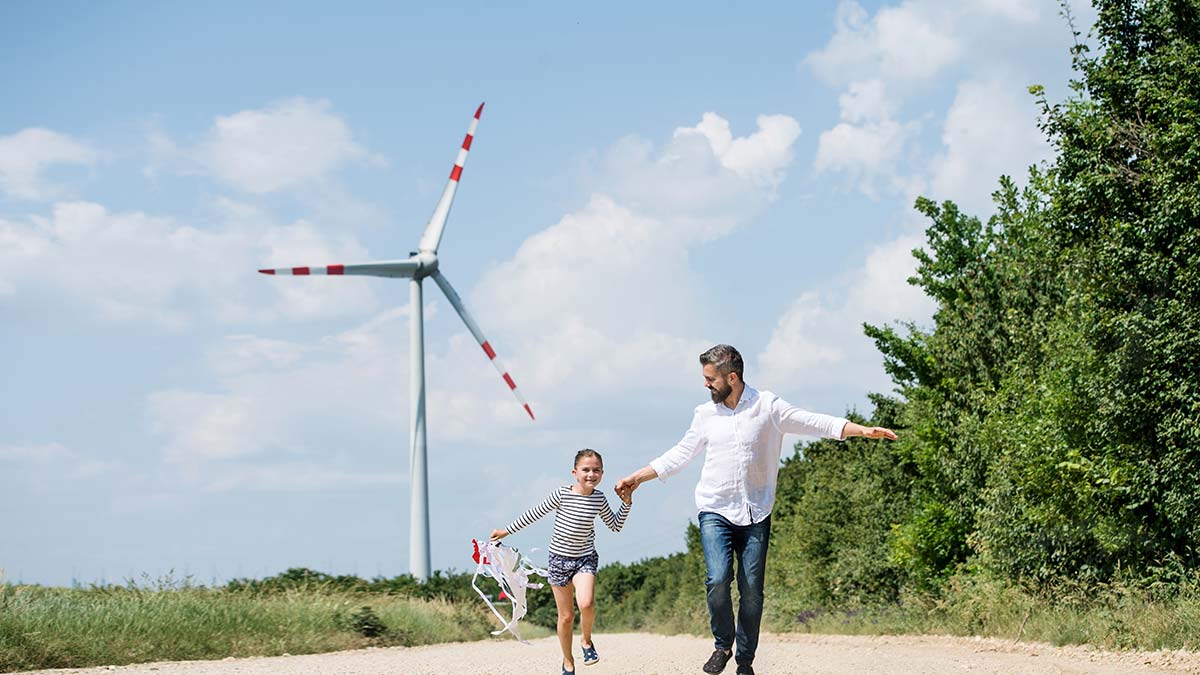 Tüm şebekemizde % 100 yenilenebilir enerji kullanıyoruz